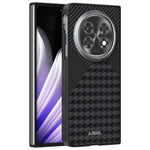 ABEEL For Oppo Find N5 5G Magnetic Case PC TPU Aluminum Alloy PU Phone Back Cover