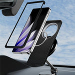 ABEEL For Oppo Find N5 5G Magnetic Case PC TPU Aluminum Alloy PU Phone Back Cover