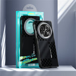 ABEEL For Oppo Find N5 5G Magnetic Case PC TPU Aluminum Alloy PU Phone Back Cover