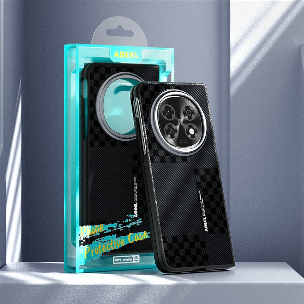 ABEEL For Oppo Find N5 5G Magnetic Case PC TPU Aluminum Alloy PU Phone Back Cover