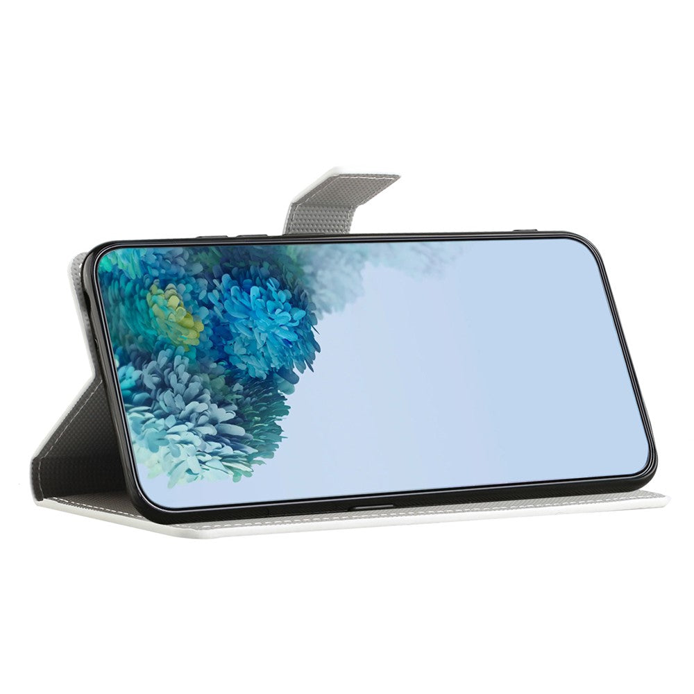 Xiaomi Redmi Note 14 4G (164.84mm) Fodral Mönster Tryck PU Läder Plånboksfodral