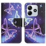 For Xiaomi Redmi Note 14 4G (164.84mm) Case Pattern Printing Cross Texture Leather Phone Cover