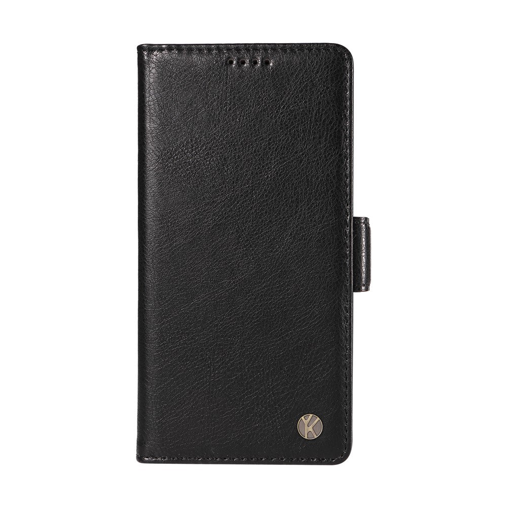 YIKATU For Xiaomi Redmi Note 14 Pro 4G Case  YK-007 Litchi Texture PU Leather Wallet Phone Cover