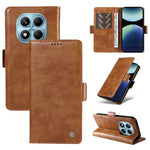 YIKATU For Xiaomi Redmi Note 14 Pro 4G Case  YK-007 Litchi Texture PU Leather Wallet Phone Cover