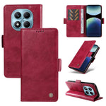 YIKATU For Xiaomi Redmi Note 14 Pro 4G Case  YK-007 Litchi Texture PU Leather Wallet Phone Cover