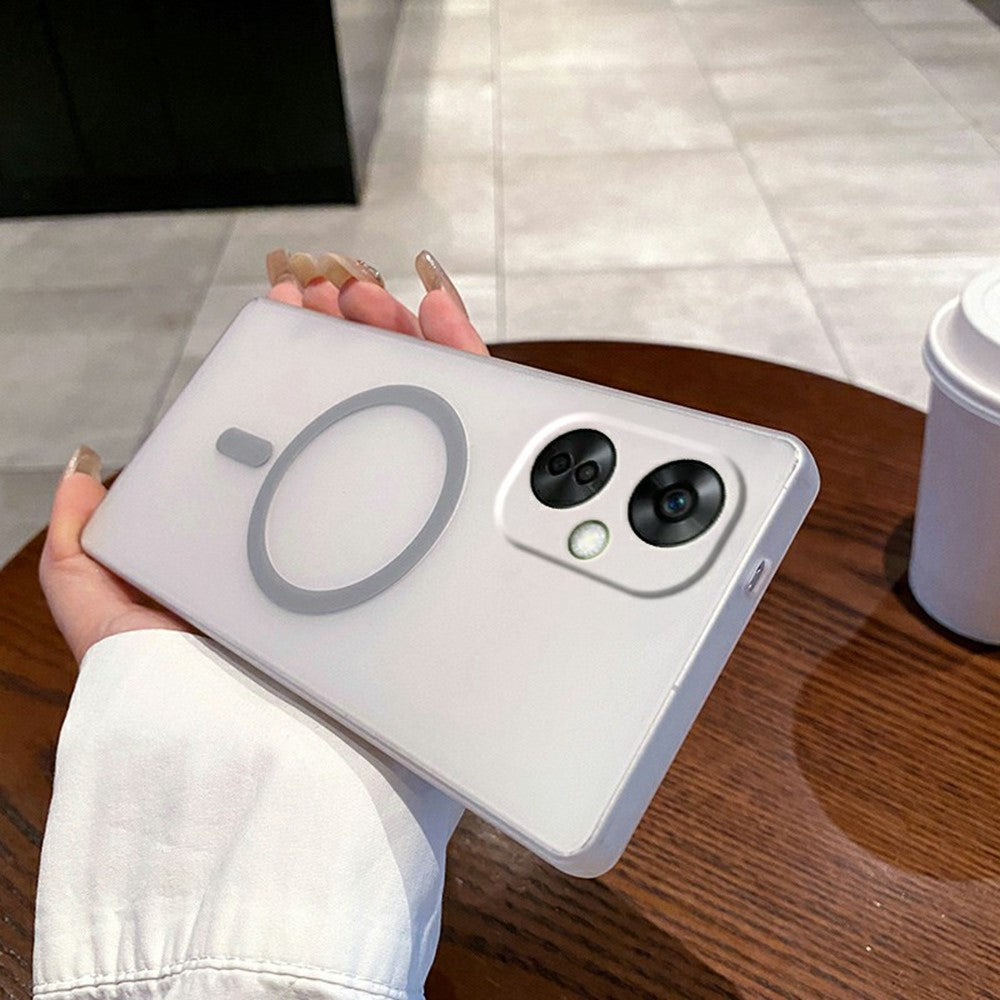OnePlus Nord CE 3 Lite 5G / Nord N30 5G magnetisk etui, matteret PC-mobilbeskyttelse med kameralinsebeskyttelse