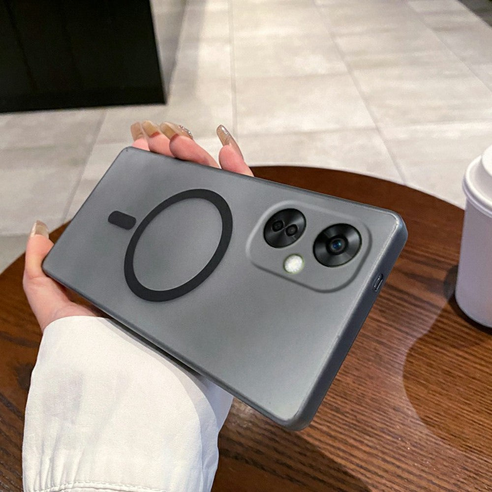 OnePlus Nord CE 3 Lite 5G / Nord N30 5G magnetisk etui, matteret PC-mobilbeskyttelse med kameralinsebeskyttelse