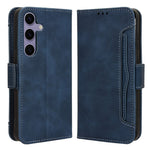 For Samsung Galaxy S25+ Leather Case Phone Wallet Cover with Multiple Card Slots
