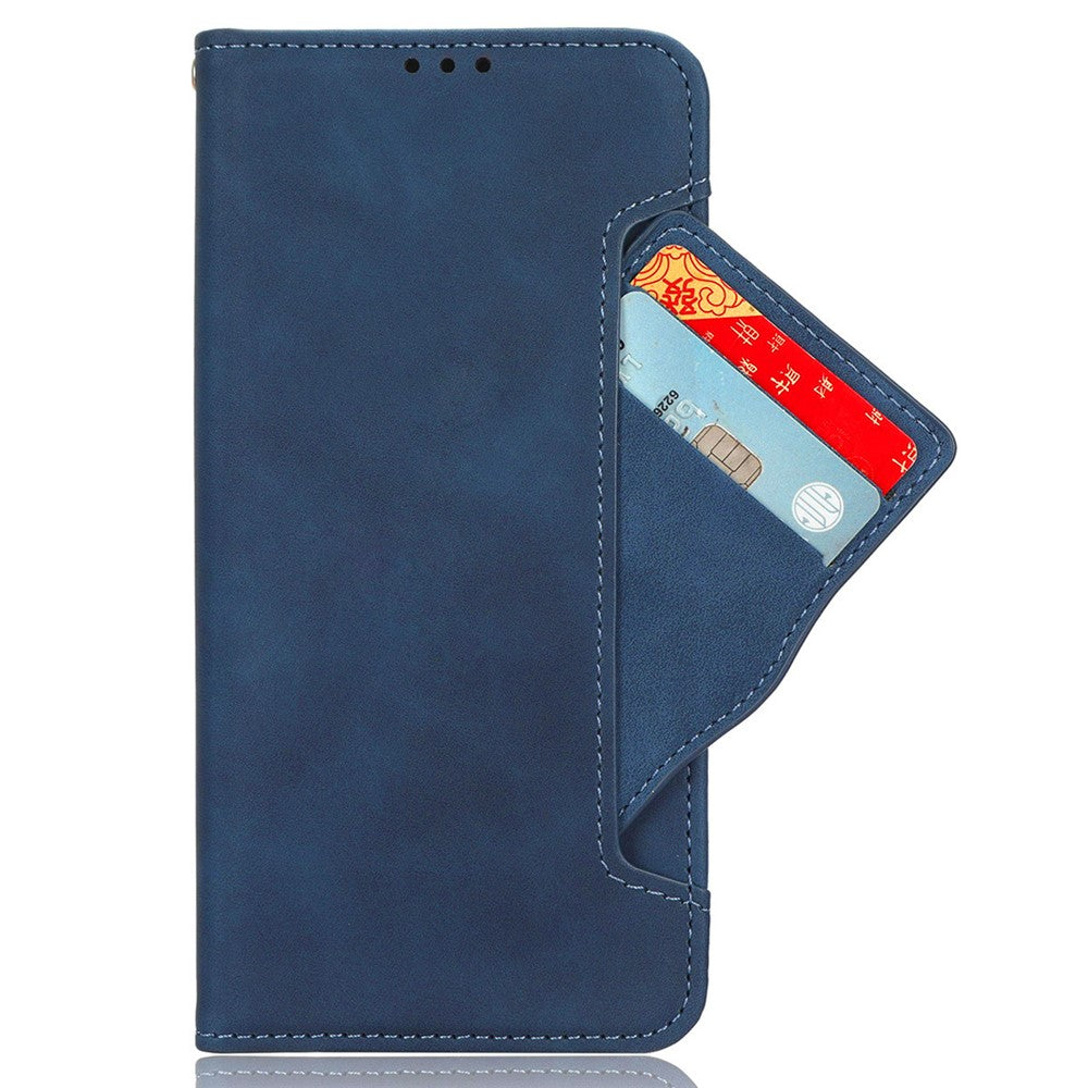 For Samsung Galaxy S25+ Leather Case Phone Wallet Cover with Multiple Card Slots