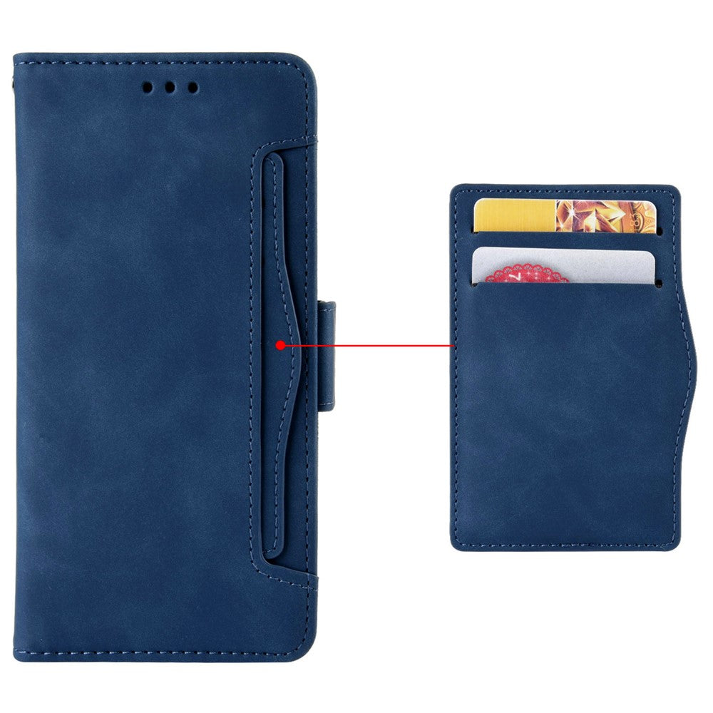 For Samsung Galaxy S25+ Leather Case Phone Wallet Cover with Multiple Card Slots