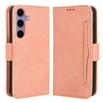 For Samsung Galaxy S25+ Leather Case Phone Wallet Cover with Multiple Card Slots