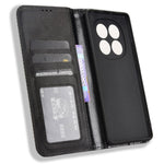 For Xiaomi Redmi Note 14 Pro 4G Case Wallet Stand Retro Texture Leather Phone Cover