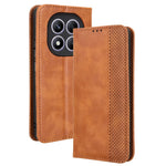 For Xiaomi Redmi Note 14 Pro 4G Case Wallet Stand Retro Texture Leather Phone Cover