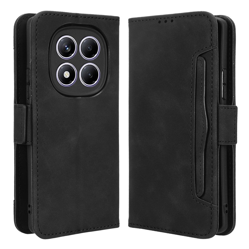 For Xiaomi Redmi Note 14 Pro 4G Case Leather Phone Wallet Cover with Multiple Card Slots
