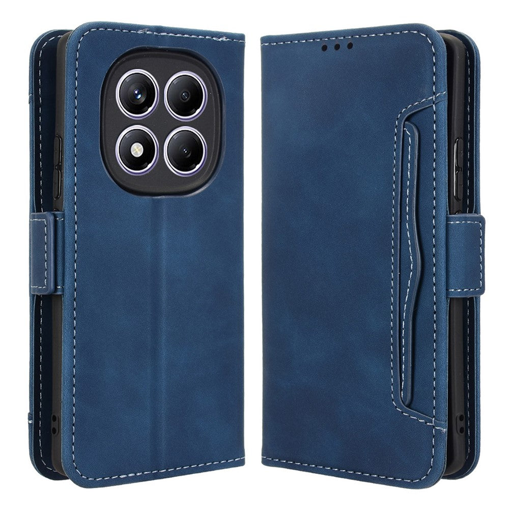 For Xiaomi Redmi Note 14 Pro 4G Case Leather Phone Wallet Cover with Multiple Card Slots
