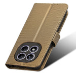 For Xiaomi Redmi Note 14 Pro 4G Case PU Leather Diamond Texture Wallet Phone Cover