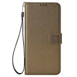 For Xiaomi Redmi Note 14 Pro 4G Case PU Leather Diamond Texture Wallet Phone Cover