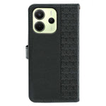 For Xiaomi Redmi Note 14 4G (163.25mm) Wallet Phone Case Pattern Imprint Leather Flip Cover