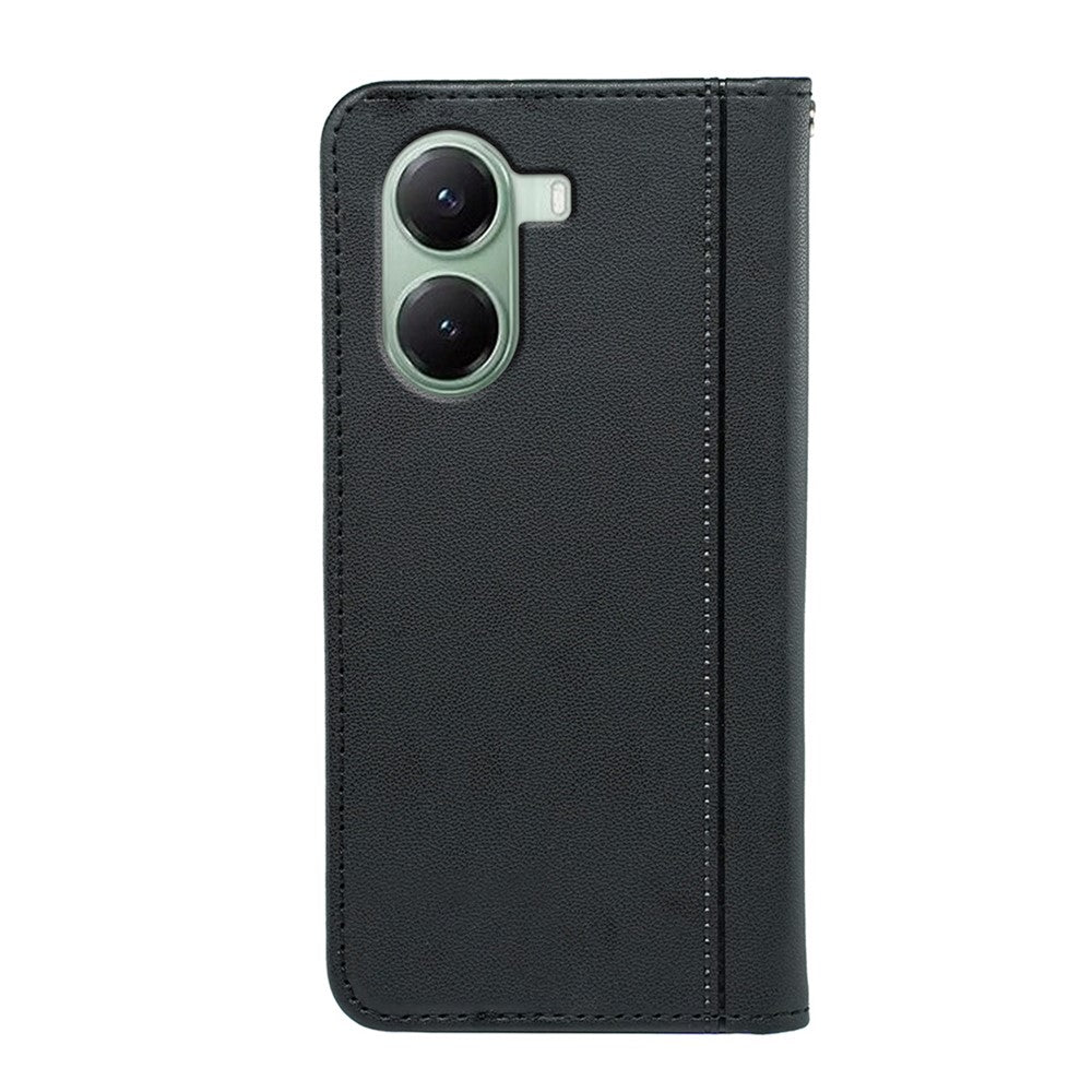 HX01 For Xiaomi Poco X7 Pro 5G  /  Redmi Turbo 4 5G Wallet Case Magnetic Closing PU Leather Phone Cover