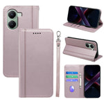 HX01 For Xiaomi Poco X7 Pro 5G  /  Redmi Turbo 4 5G Wallet Case Magnetic Closing PU Leather Phone Cover