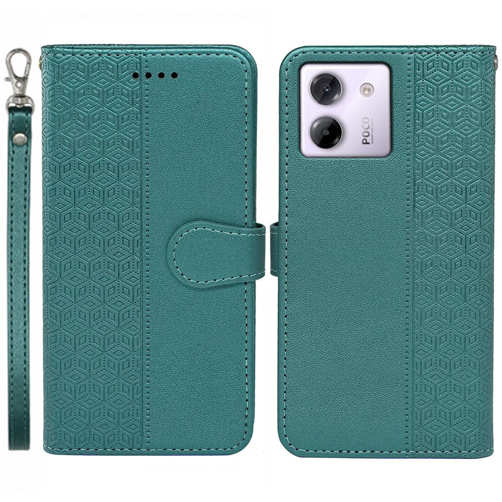 For Xiaomi Poco M7 Pro 5G Wallet Phone Case Pattern Imprint Leather Flip Cover
