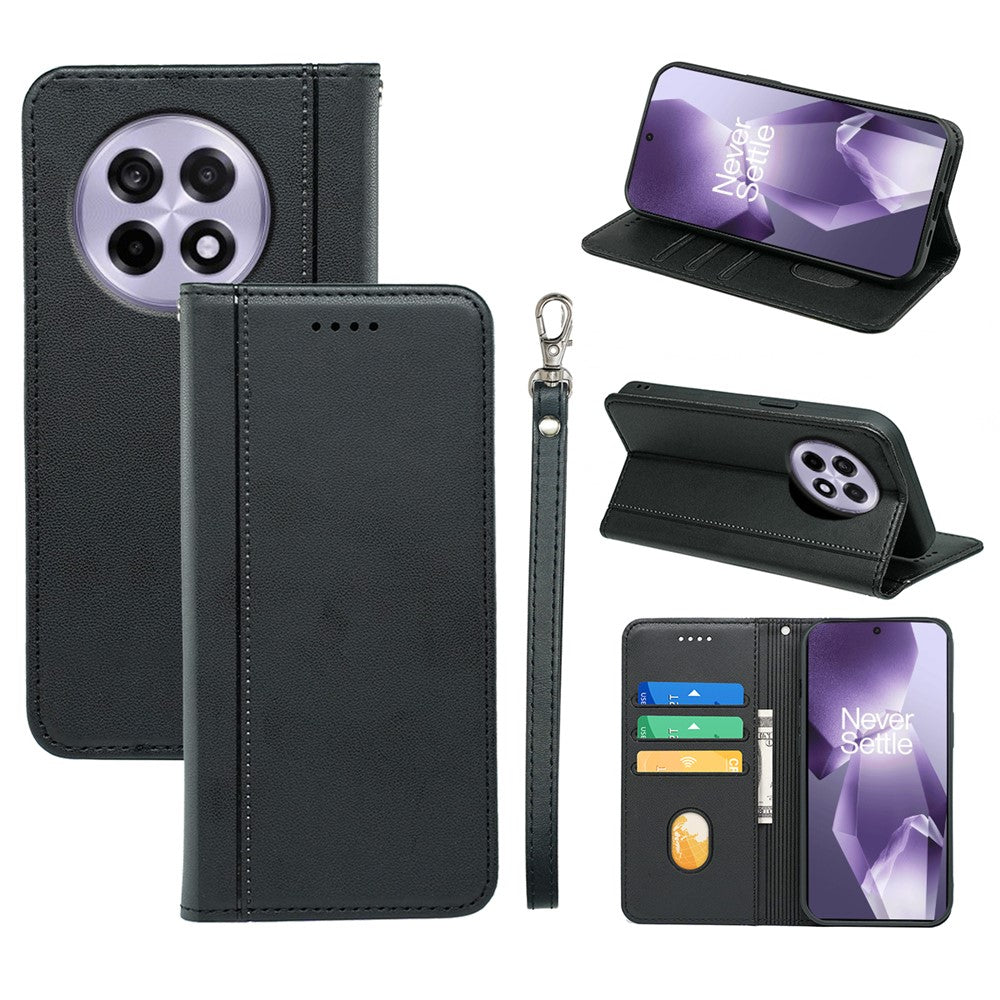 HX01 För OnePlus 13R 5G Plånboksfodral Magnetisk Stängning PU-läder mobilfodral