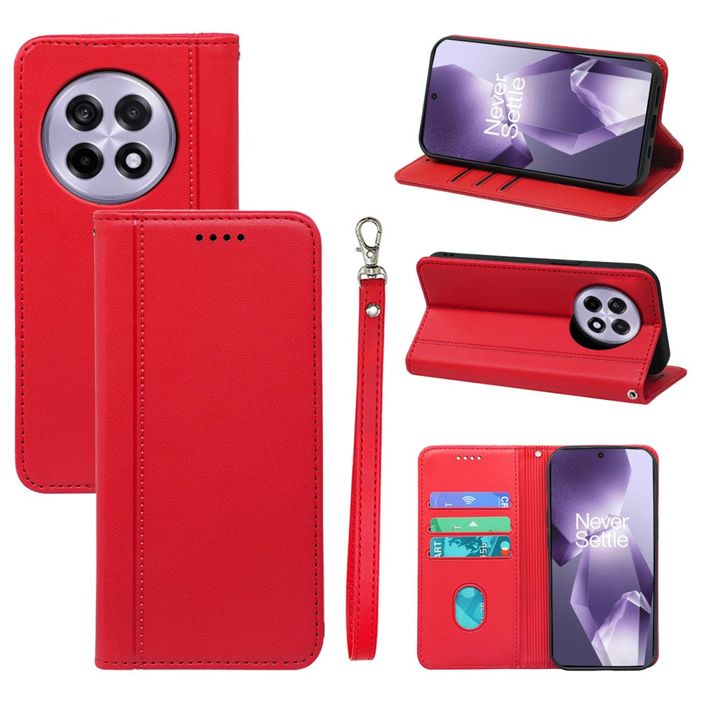 HX01 För OnePlus 13R 5G Plånboksfodral Magnetisk Stängning PU-läder mobilfodral