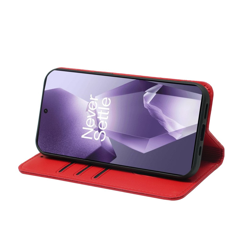 HX01 För OnePlus 13R 5G Plånboksfodral Magnetisk Stängning PU-läder mobilfodral