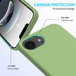 For iPhone 17th / 16th Case Drop Proof Liquid Silicone Soft Lining Back Phone Cover