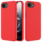 For iPhone 17th / 16th Case Drop Proof Liquid Silicone Soft Lining Back Phone Cover