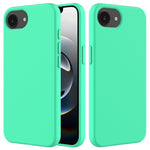 For iPhone 17th / 16th Case Drop Proof Liquid Silicone Soft Lining Back Phone Cover