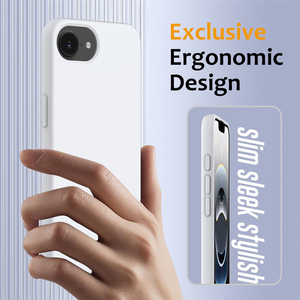 For iPhone 17th / 16th Case Compatible with MagSafe Anti-Drop Liquid Silicone Phone Cover
