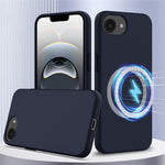 For iPhone 17th / 16th Case Compatible with MagSafe Anti-Drop Liquid Silicone Phone Cover