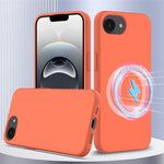 For iPhone 17th / 16th Case Compatible with MagSafe Anti-Drop Liquid Silicone Phone Cover