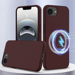 For iPhone 17th / 16th Case Compatible with MagSafe Anti-Drop Liquid Silicone Phone Cover