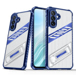 Samsung Galaxy A15 5G / 4G Skal Hopfällbart Stativ PC + TPU Fallskyddande mobilskal