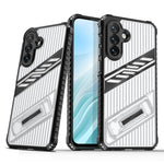 Samsung Galaxy A24 4G (162,1 x 77,6 x 8,3 mm) skal vikbart stöd PC + TPU fallskyddande mobilskal