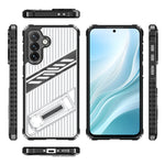 Samsung Galaxy A24 4G (162,1 x 77,6 x 8,3 mm) skal vikbart stöd PC + TPU fallskyddande mobilskal