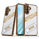 Samsung Galaxy A24 4G (162,1 x 77,6 x 8,3 mm) skal vikbart stöd PC + TPU fallskyddande mobilskal