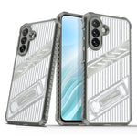 Samsung Galaxy A24 4G (162,1 x 77,6 x 8,3 mm) skal vikbart stöd PC + TPU fallskyddande mobilskal