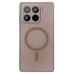 For Xiaomi 15 Pro Magnetic Case Frosted PC Phone Cover with Camera Lens Protector