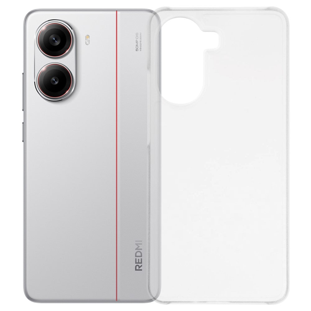 Xiaomi Redmi Turbo 4 5G-skal Hårt PC-frostat minimalistiskt mobilskal