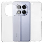 For Xiaomi Redmi Note 14 Pro 4G Case TPU Frame Clear Acrylic Back Phone Cover with PET Film
