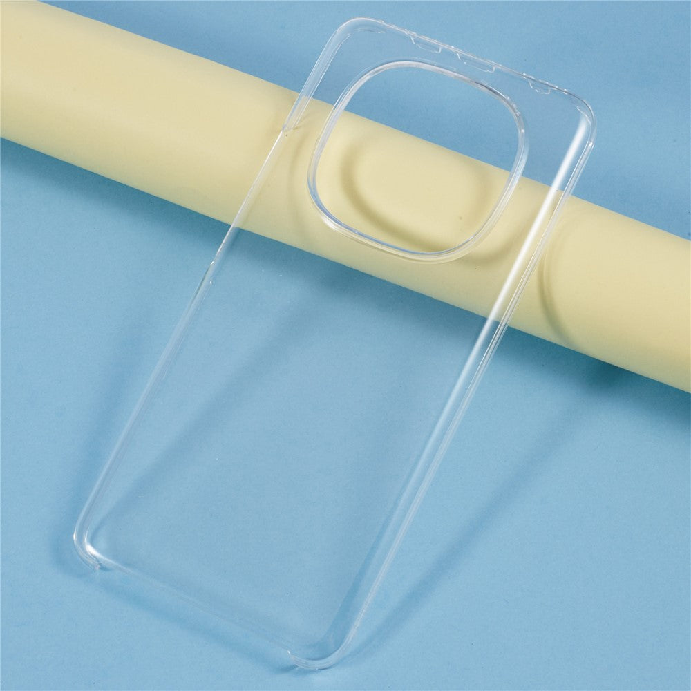 For Xiaomi Redmi Note 14 Pro 4G Case TPU Frame Clear Acrylic Back Phone Cover with PET Film