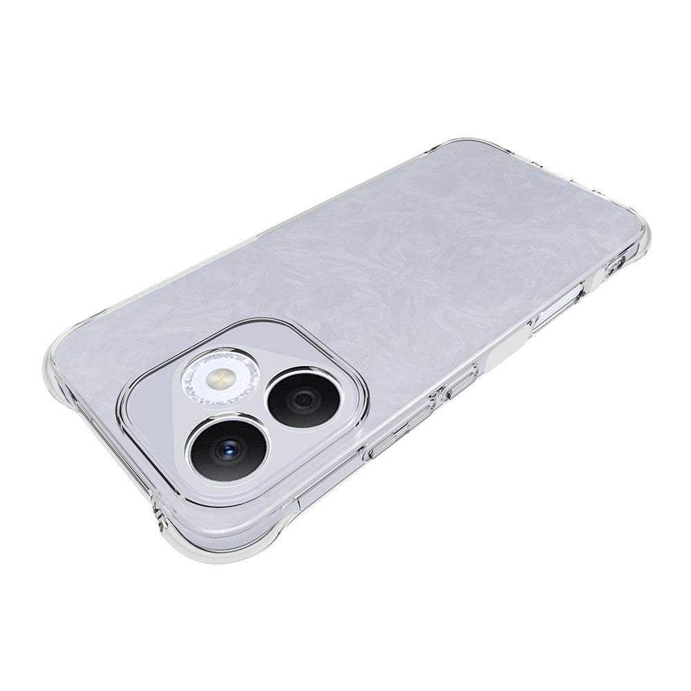 For Honor 400 Lite 5G TPU Phone Case Non Slip Transparent Mobile Phone Cover