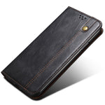 For Xiaomi 15 Ultra Case Crazy Horse Texture Waxy Leather Wallet Stand Phone Cover