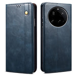 For Xiaomi 15 Ultra Case Crazy Horse Texture Waxy Leather Wallet Stand Phone Cover