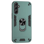 Til Samsung Galaxy A56 5G Cover PC+TPU Faldsikrings Telefoncover med Ringstativ