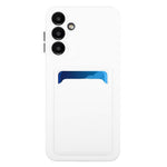 Til Samsung Galaxy A56 5G cover med kortlomme, mat og fingeraftryksfri bagside