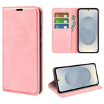 Til Samsung Galaxy S25 Edge cover i kunstlæder med kortholder